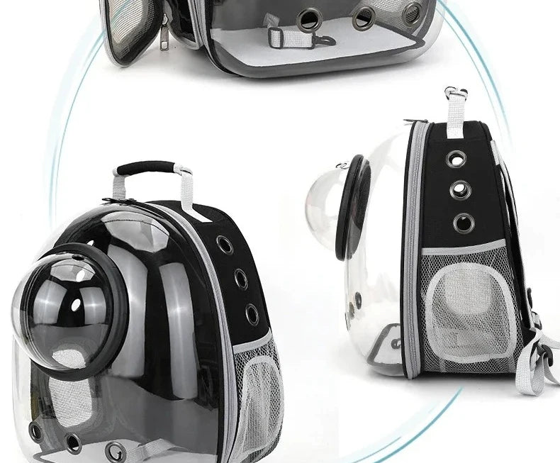 Transparent Space Capsule Pet Carrier Backpack