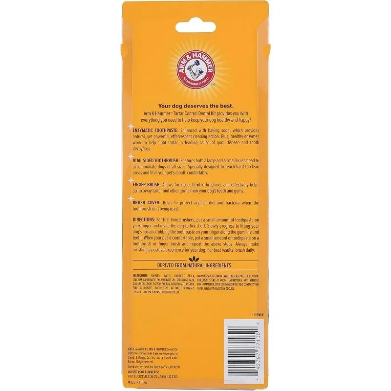 Pet Toothbrush & Toothpaste Care Kit