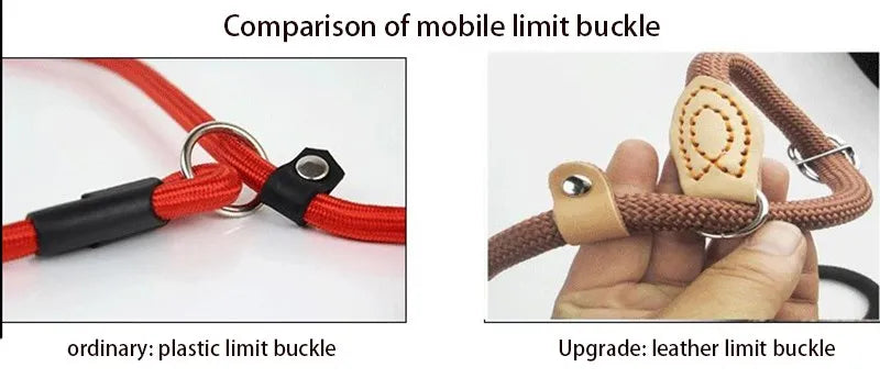 Heavy Duty Braided Slip Rope Dog Leash