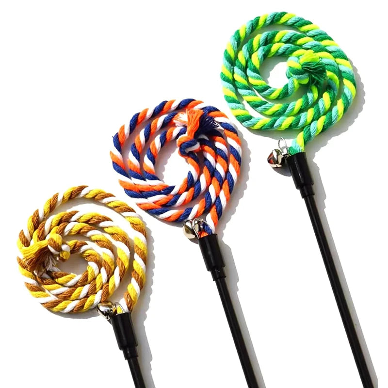 Interactive Cat Teaser Wand Toy
