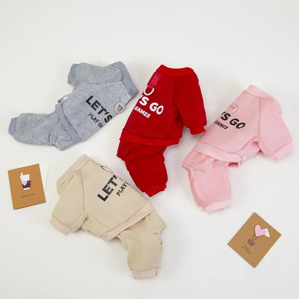 Fleece Dog Hoodie