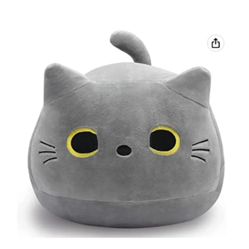 Black Cat Plush Pillow Toy