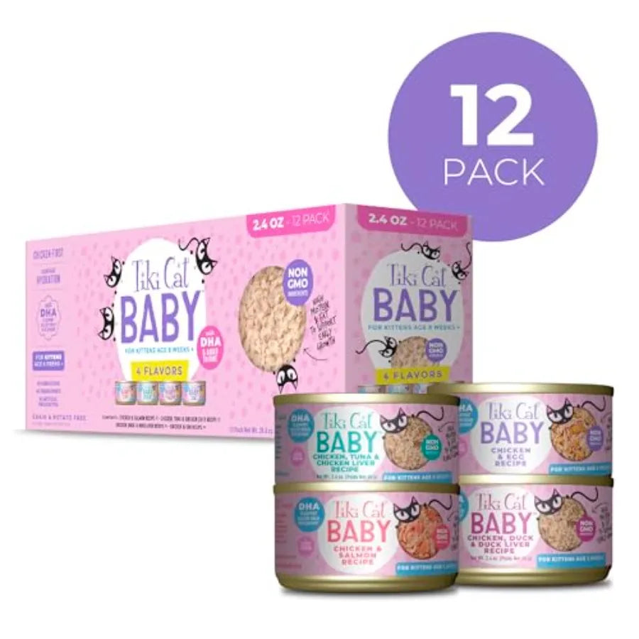 Kitten Wet Cat Food Variety Pack