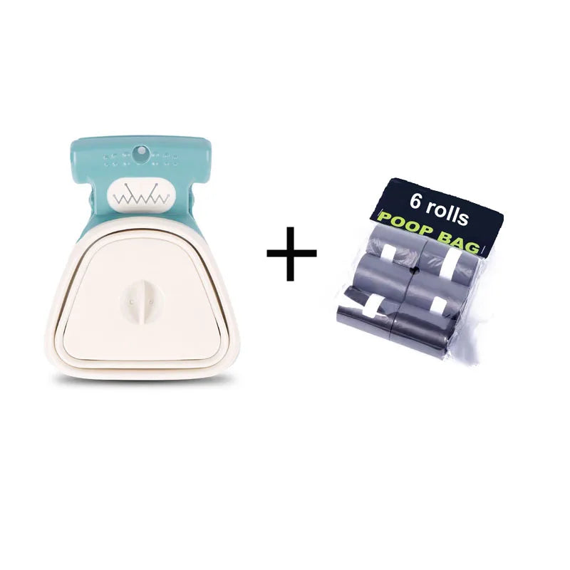Foldable Dog Pooper Scooper with Waste Bags