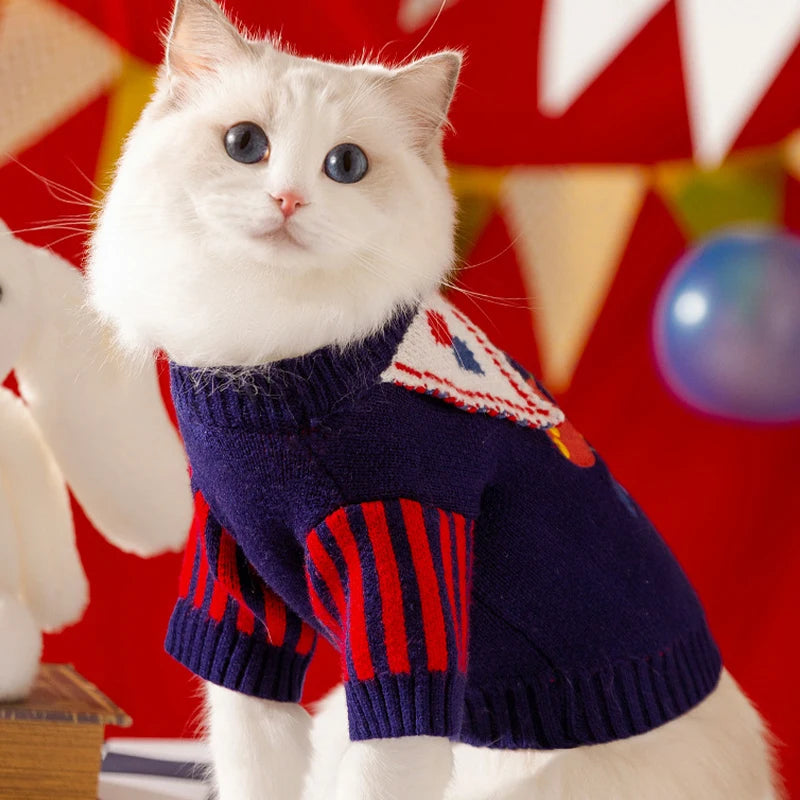 Letter Dog Sweater