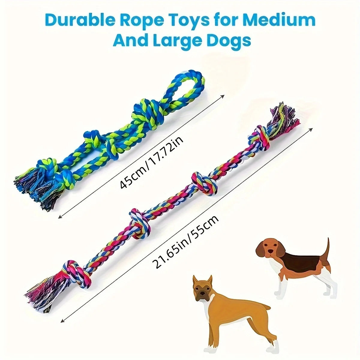 Durable Knot Rope Dog Toy