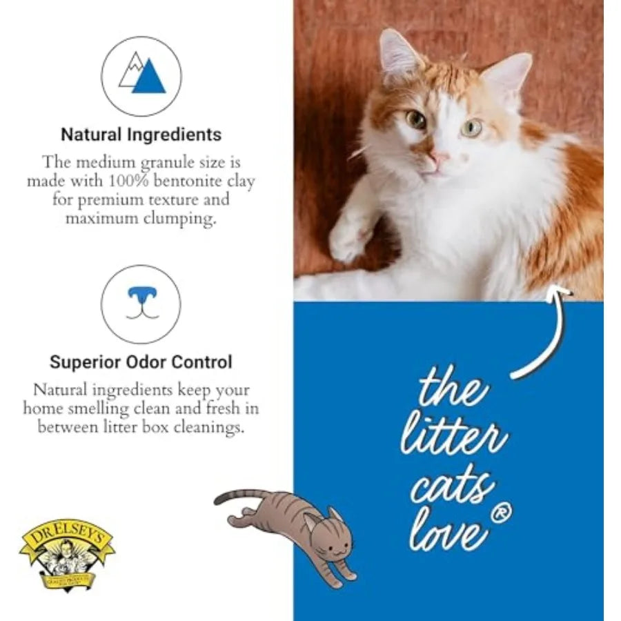 Ultra Unscented Clumping Clay Cat Litter (40 lb)