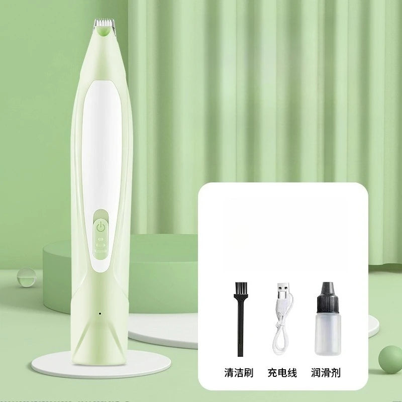Cordless Pet Grooming Clippers with LED Light