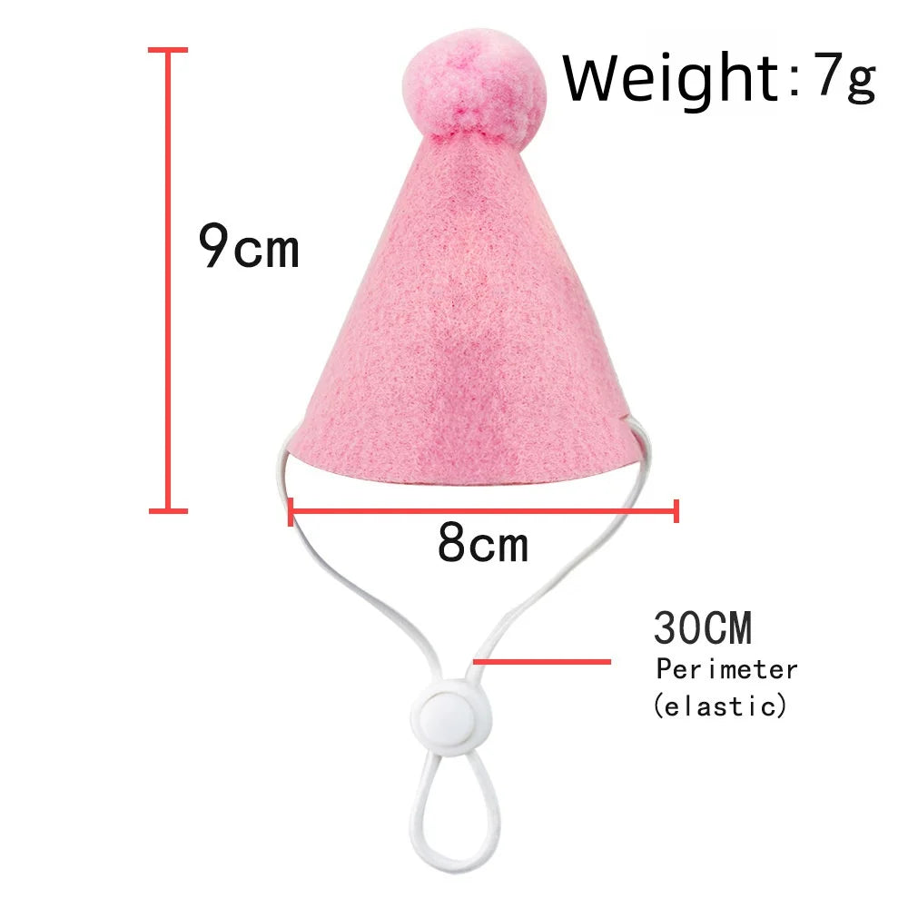 Pet Birthday Hat & Scarf Set