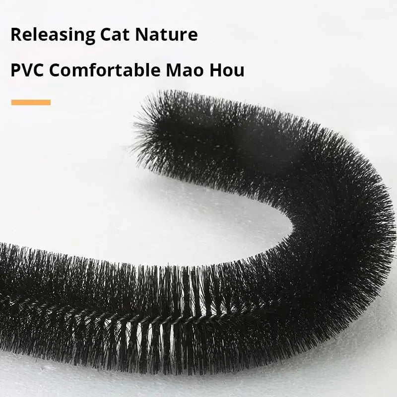 Self-Grooming Cat Arch with Scratching Pad