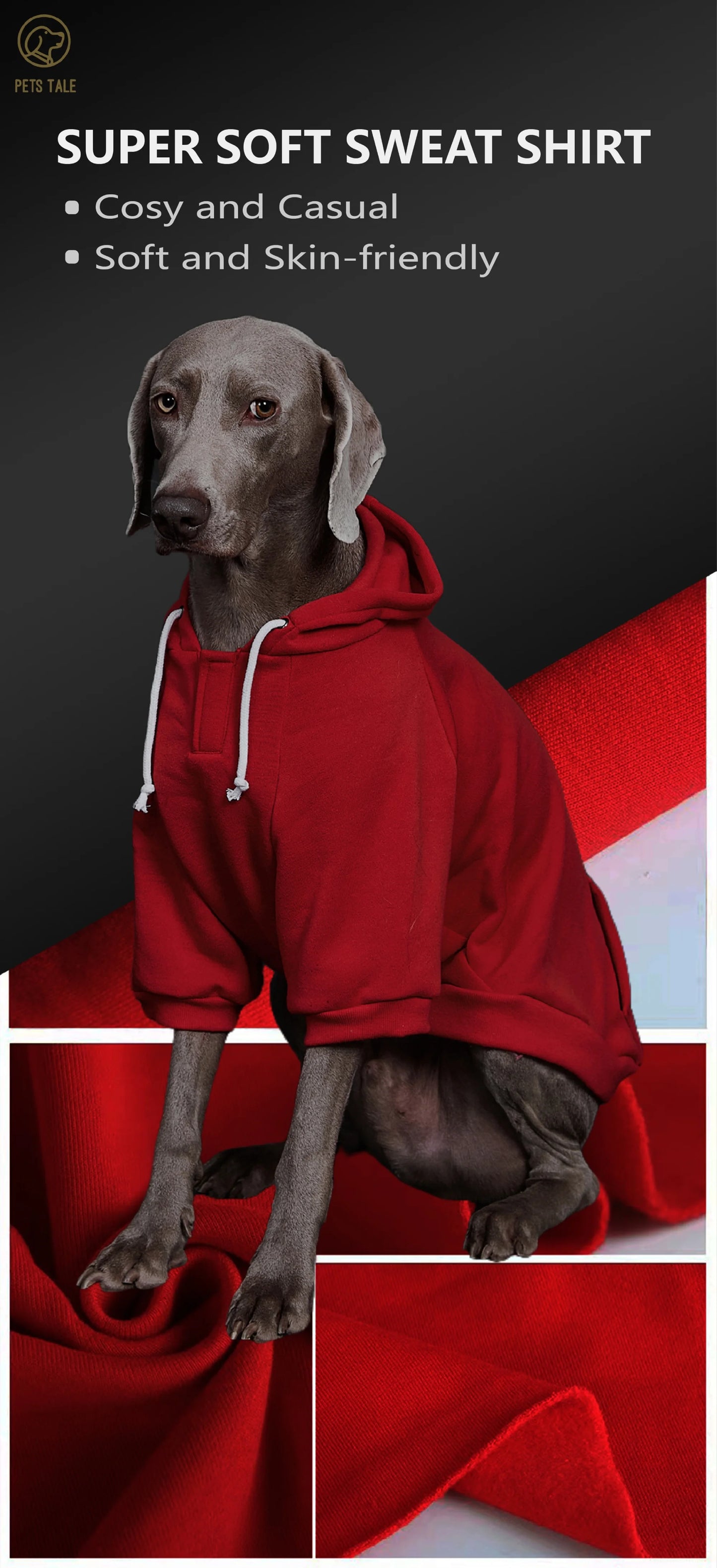 Dog Hoodie with Pocket