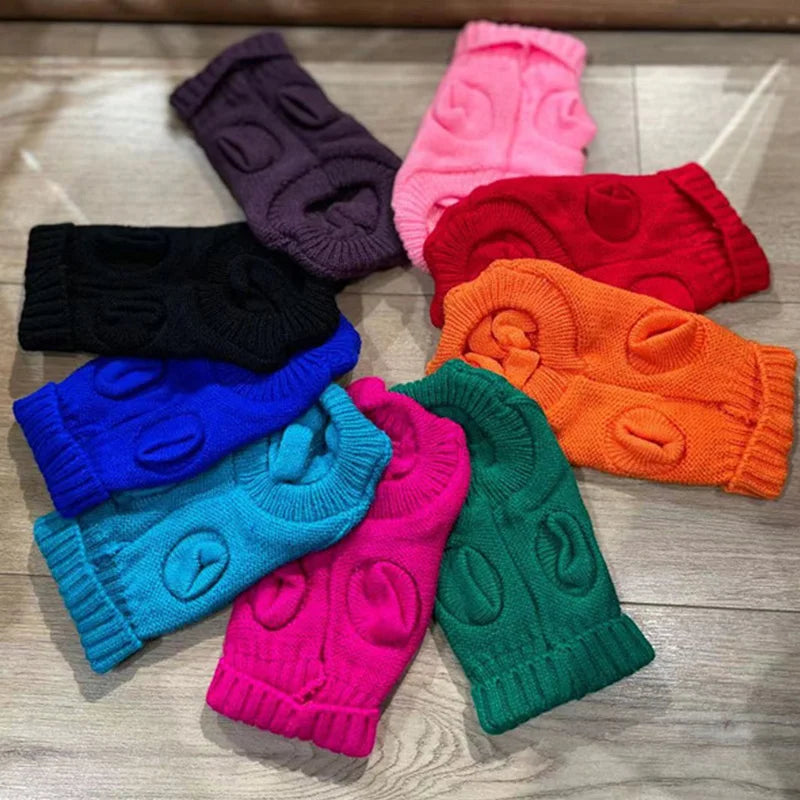 Knitted Dog Sweater