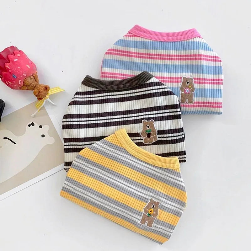 Striped Dog Vest