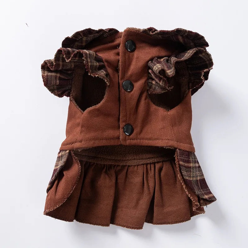 Plaid Pet Outfit