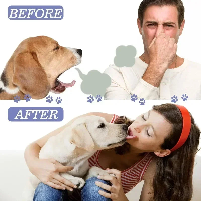 Pet Teeth Cleaning Spray for Fresh Breath