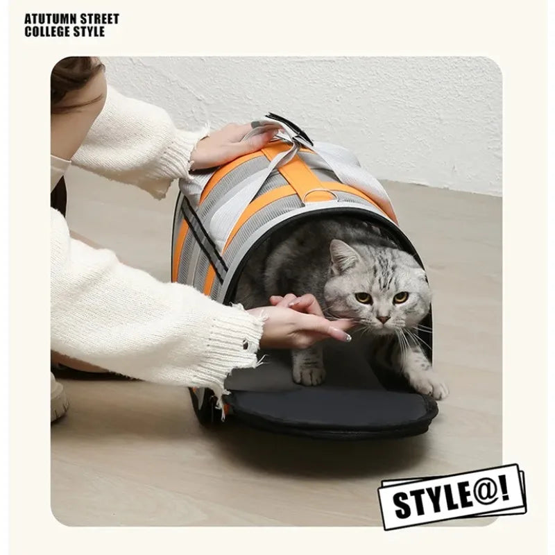 Breathable Foldable Pet Travel Carrier