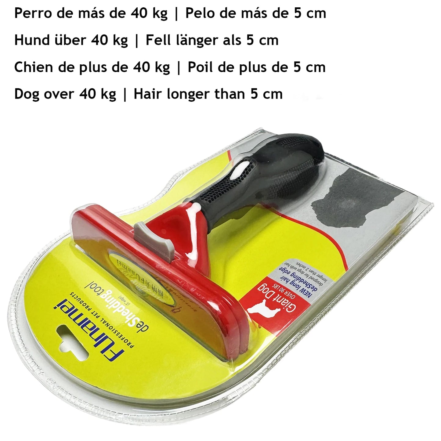 Pet Grooming Brush & Knot Remover Comb