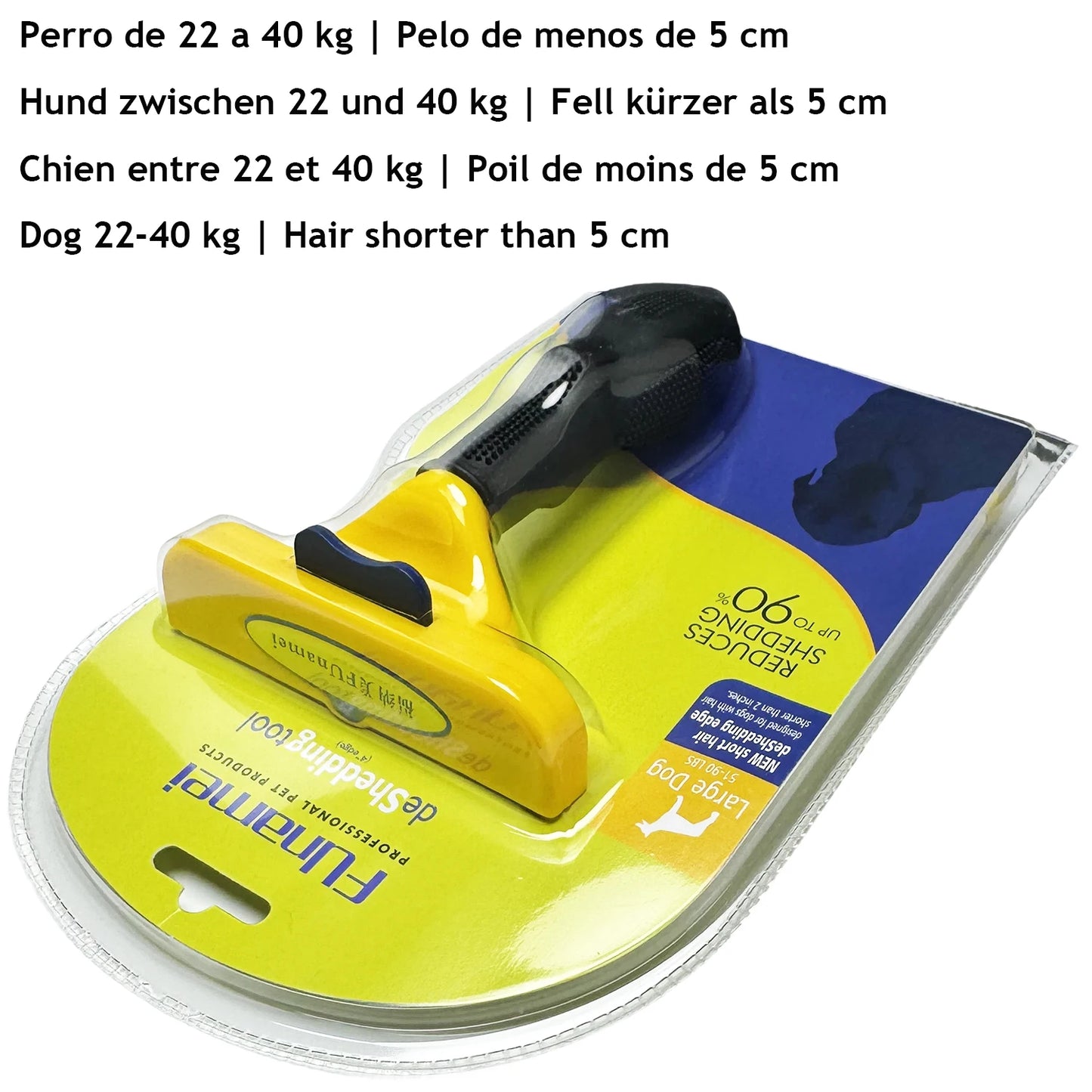 Pet Grooming Brush & Knot Remover Comb