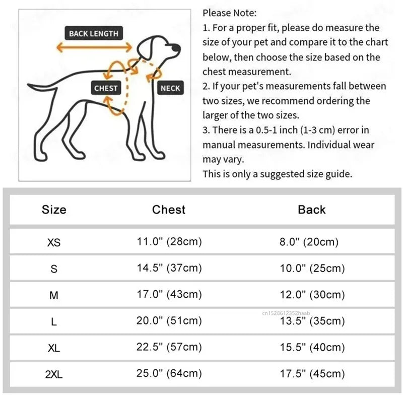 Padded Pet Jacket