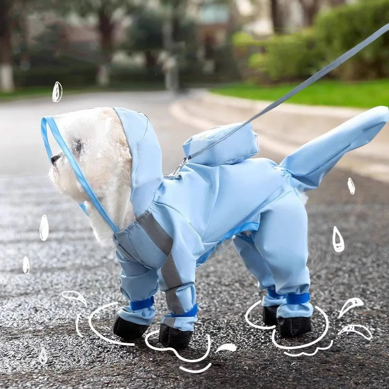 Dinosaur Dog Raincoat