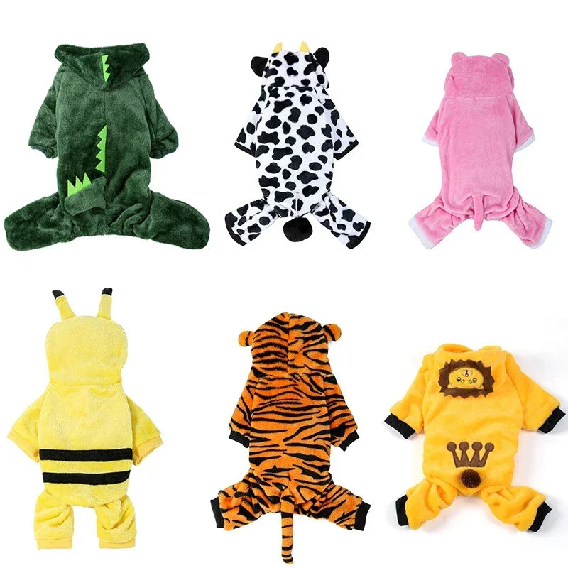 Coral Fleece Pet Costume