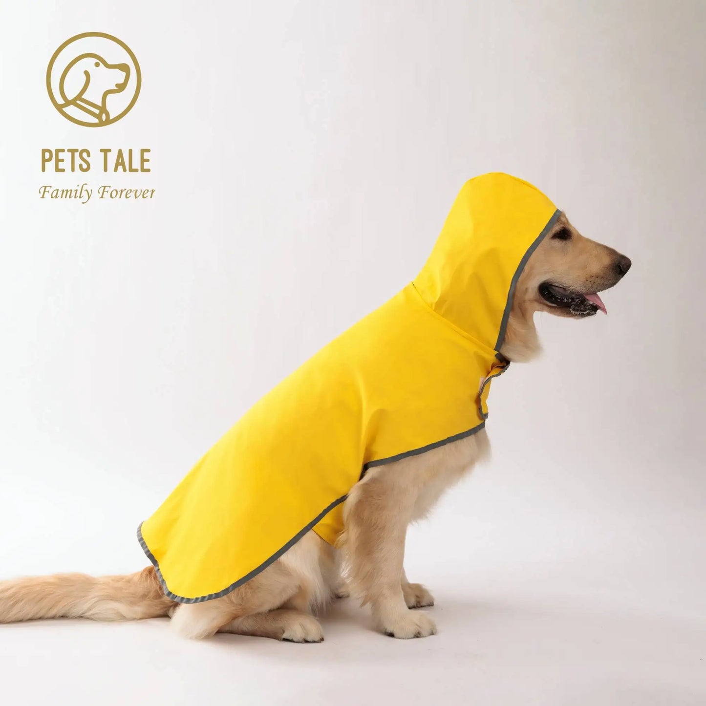 Double-Layer Reversible Dog Raincoat