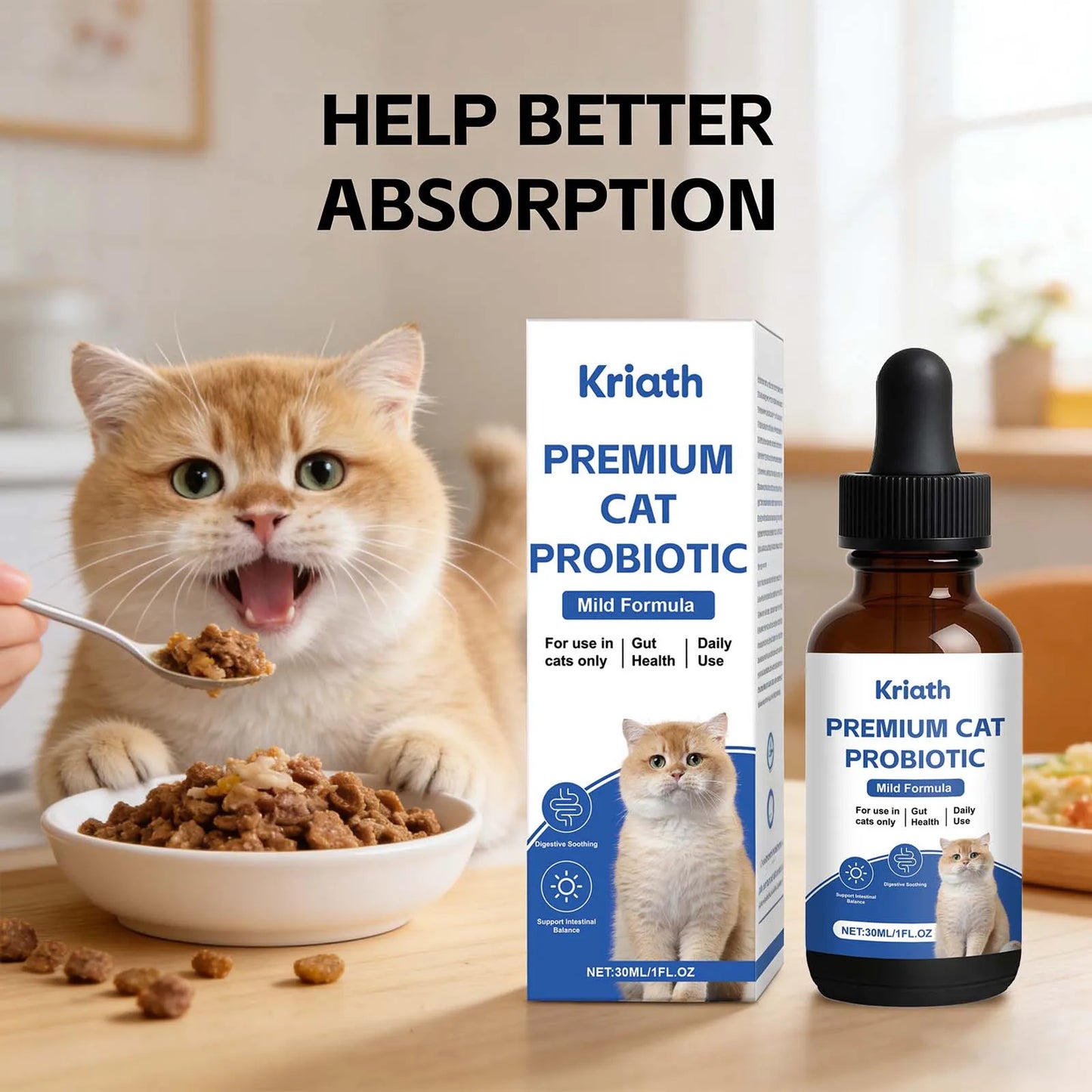Cat Probiotic Digestive Drops