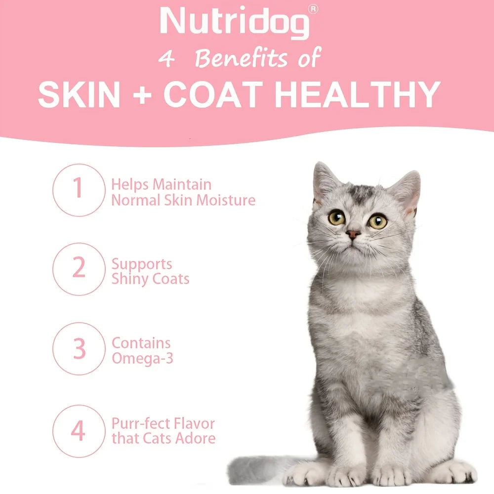 Omega 3 Skin & Coat Chews for Pets (120 pcs)