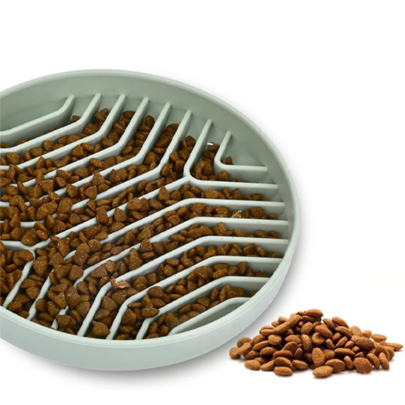 Silicone Slow Feeder & Lick Mat for Cats & Dogs