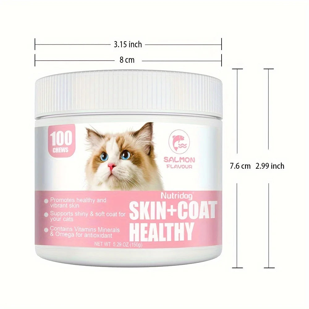Omega 3 Skin & Coat Chews for Pets (120 pcs)
