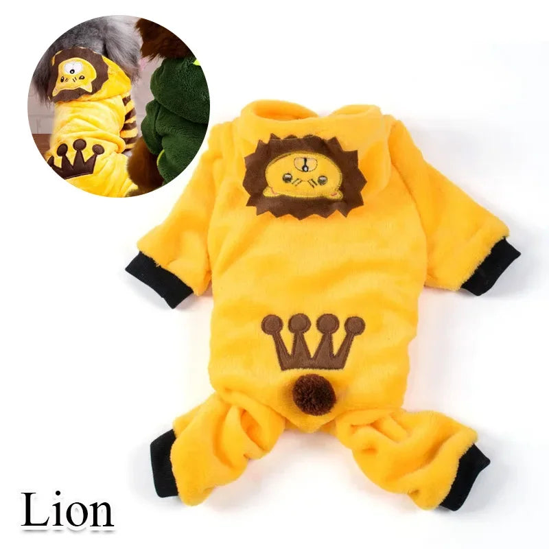 Coral Fleece Pet Costume