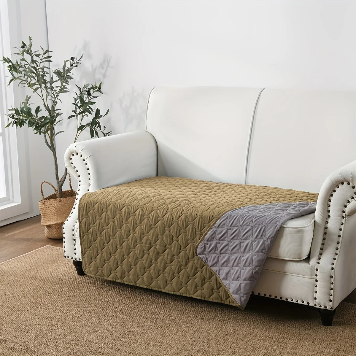 Waterproof Reversible Dog Bed & Furniture Cover