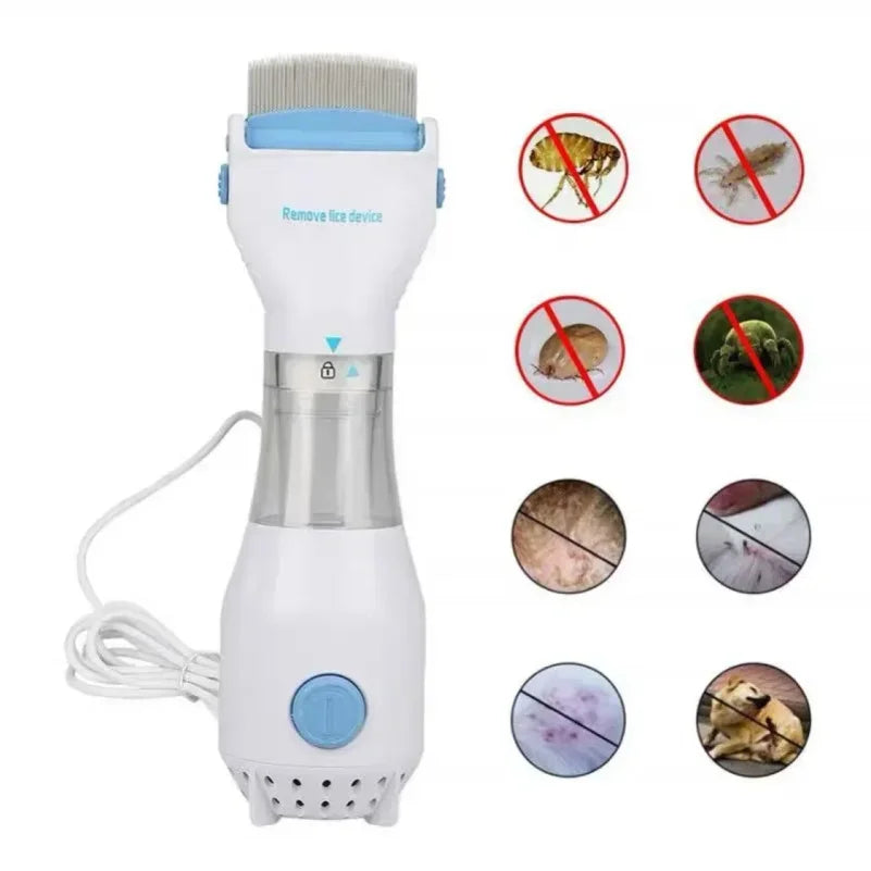 Electric Flea & Lice Removal Comb for Pets