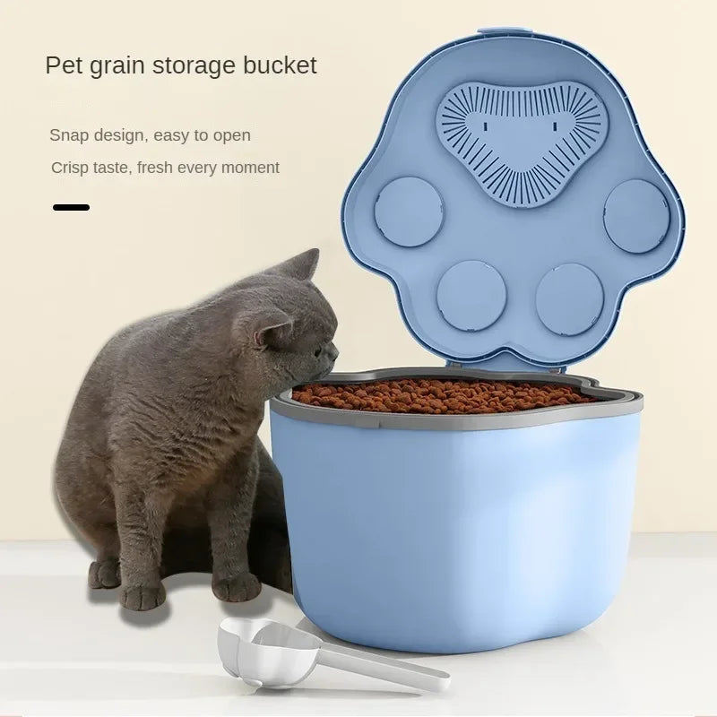 Large Airtight Pet Food Storage Bucket
