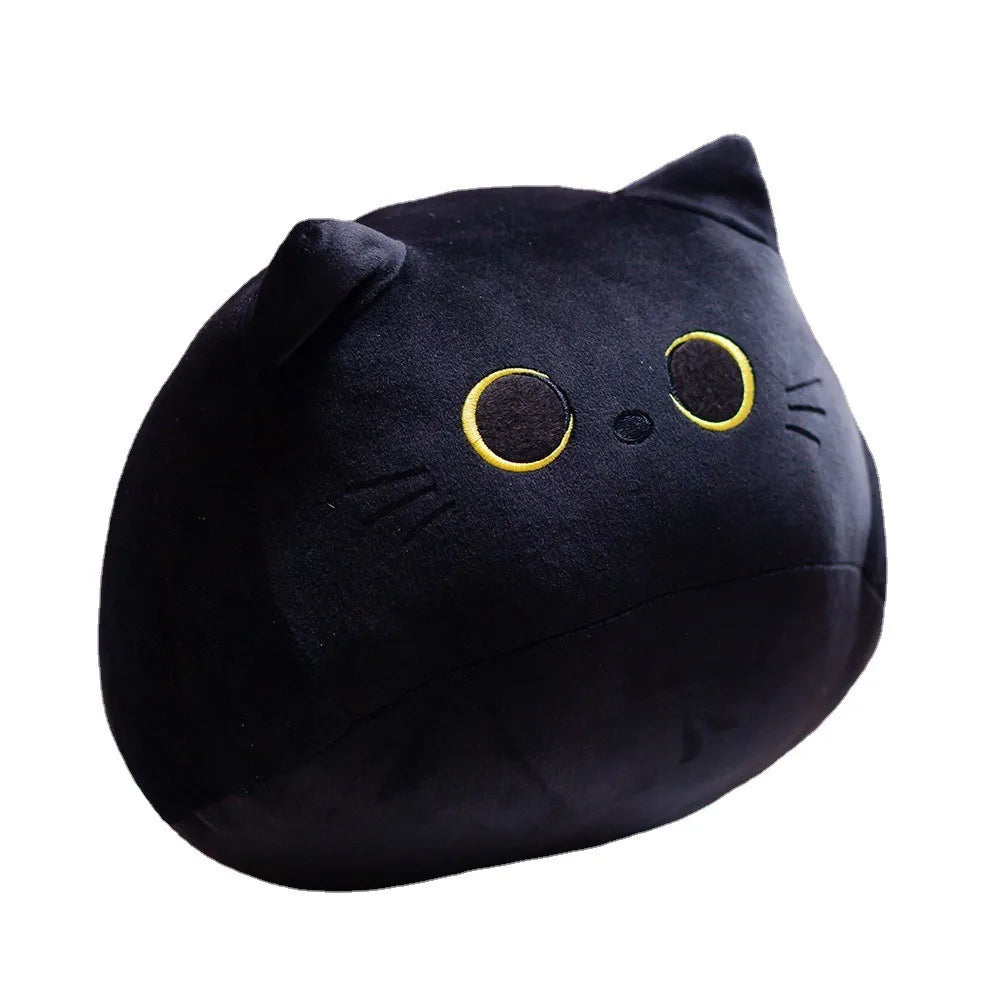 Black Cat Plush Pillow Toy