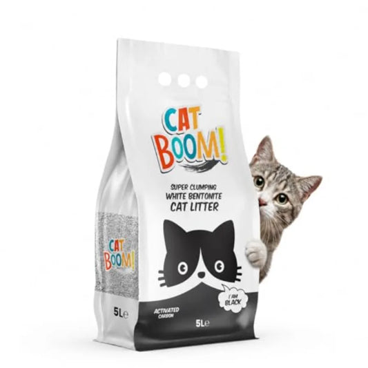 Premium Bentonite Clumping Cat Litter with Active Carbon