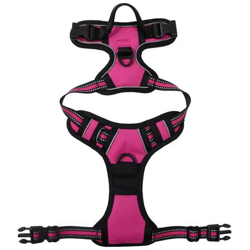 Reflective Breathable Adjustable Dog Harness