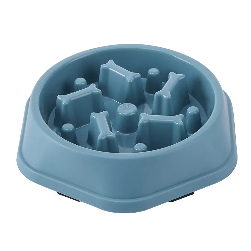 Non-Slip Slow Feeder Bowl for Dogs & Cats