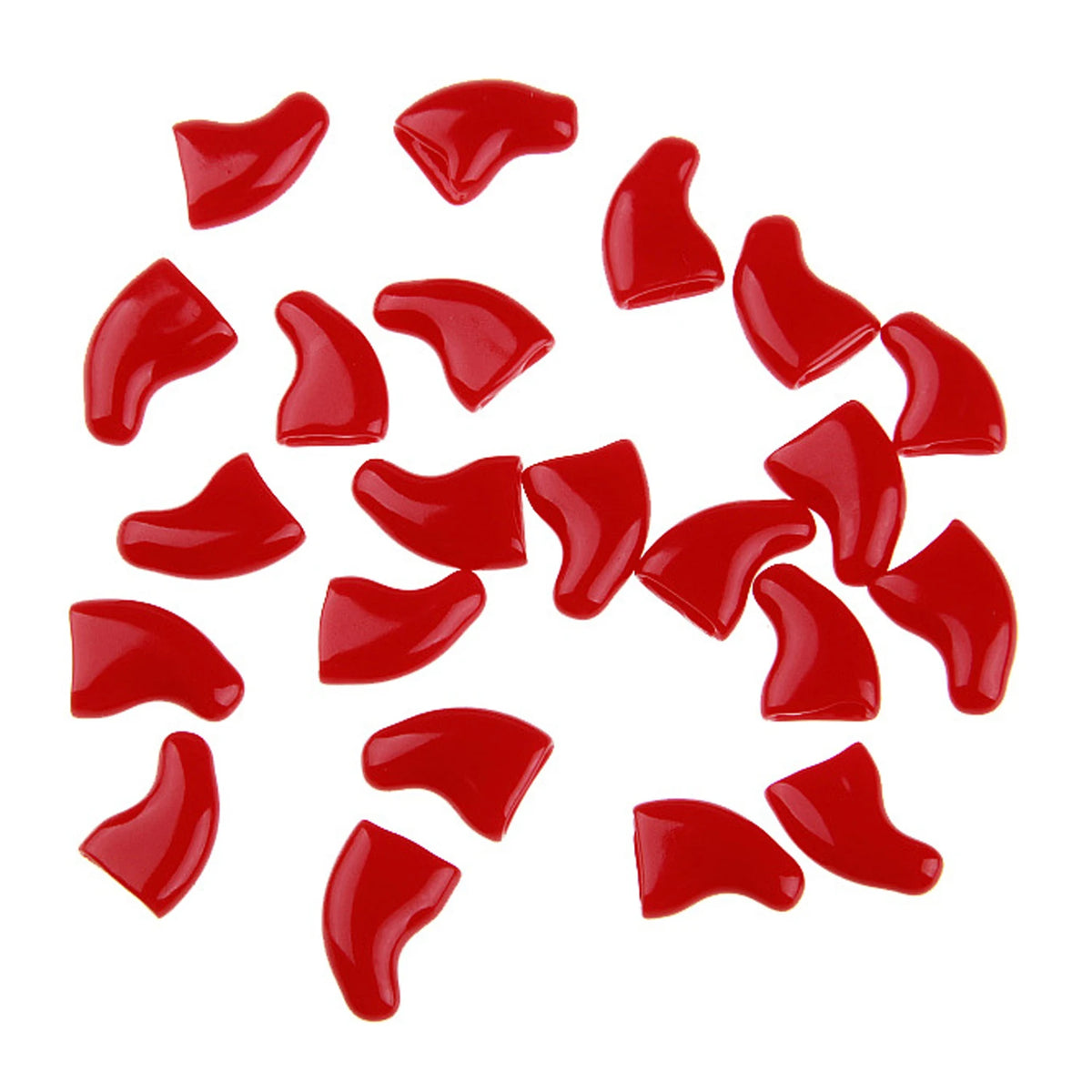 Soft Silicone Cat Nail Caps (20 pcs)
