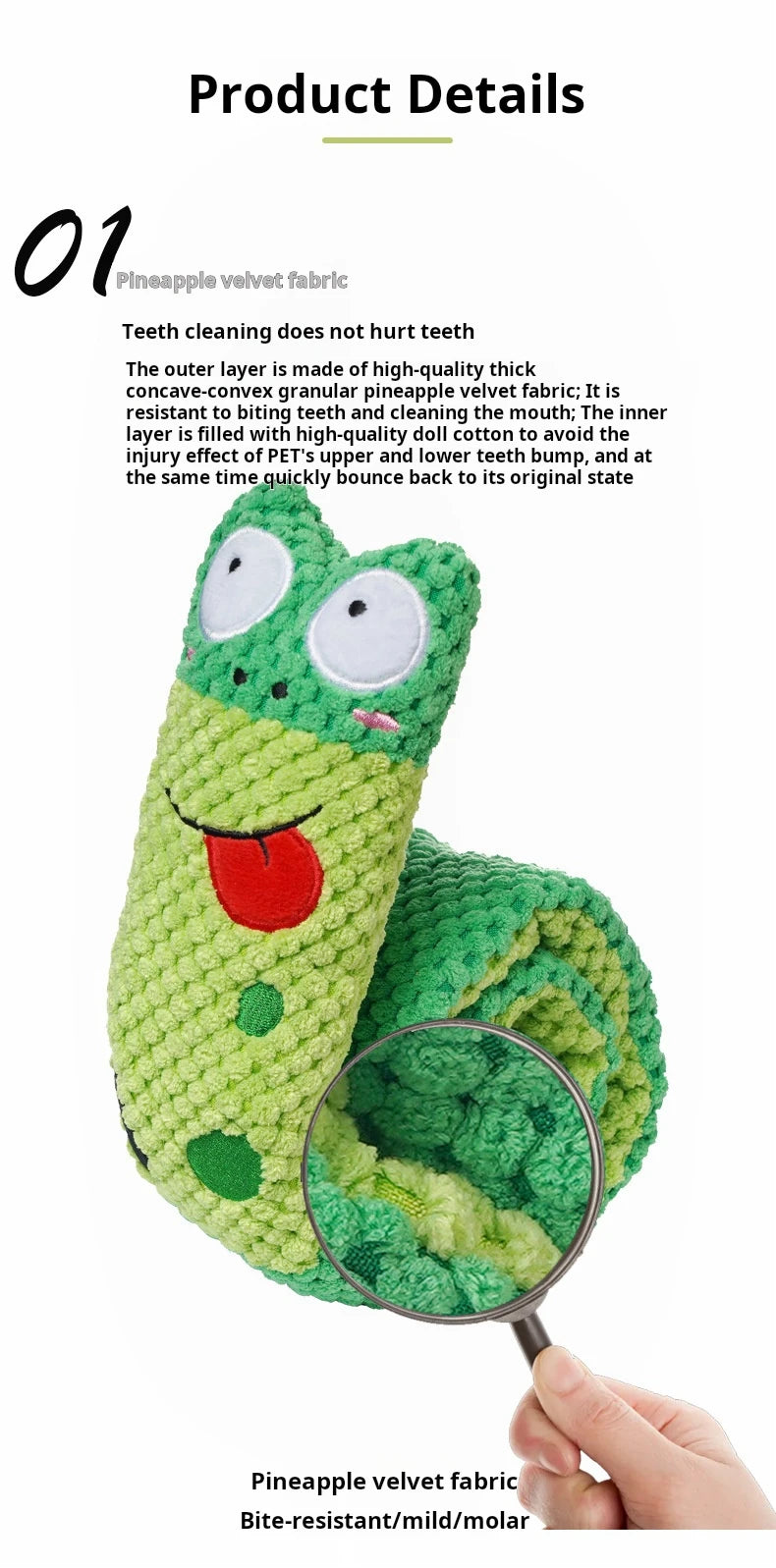 Interactive Snail Puzzle Feeder Dog Toy