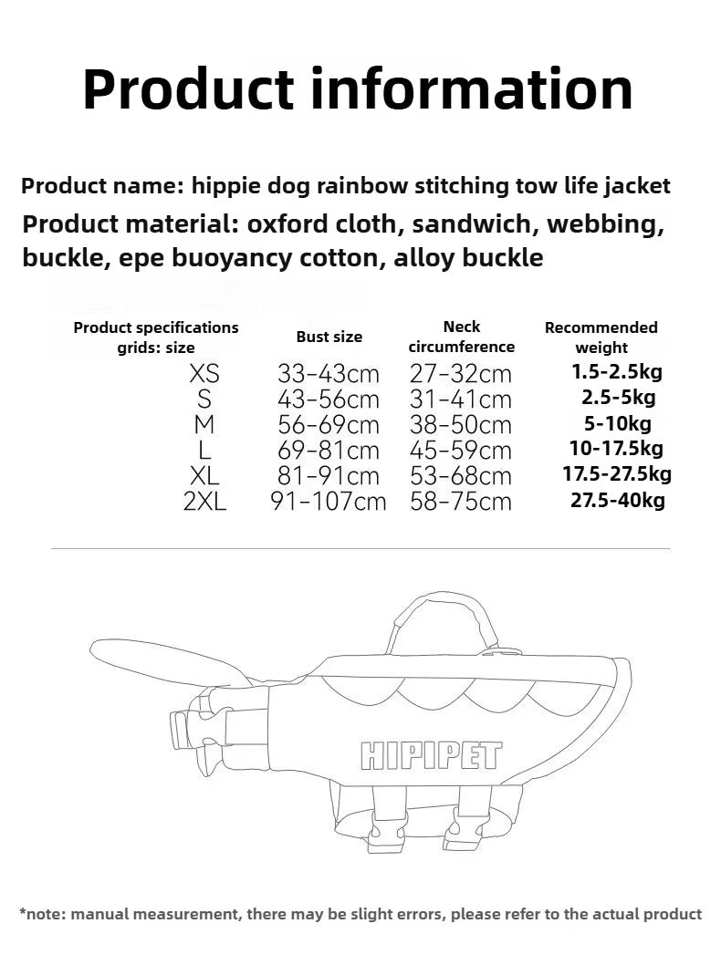 Dog Life Jacket