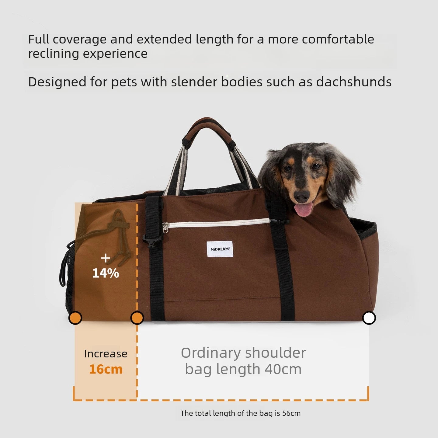 Nylon Dachshund Carrier Backpack