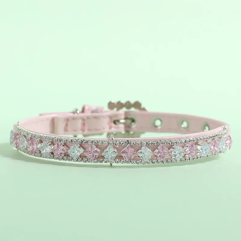 Luxury Pearl Rhinestone Pet Collar