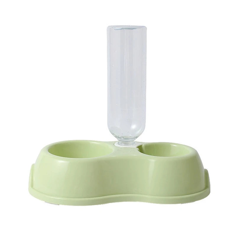 2-in-1 Automatic Pet Food & Water Bowl