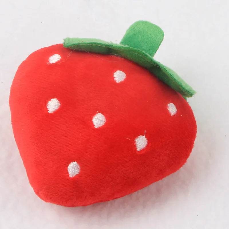 Plush Squeaky Bone Dog Toy