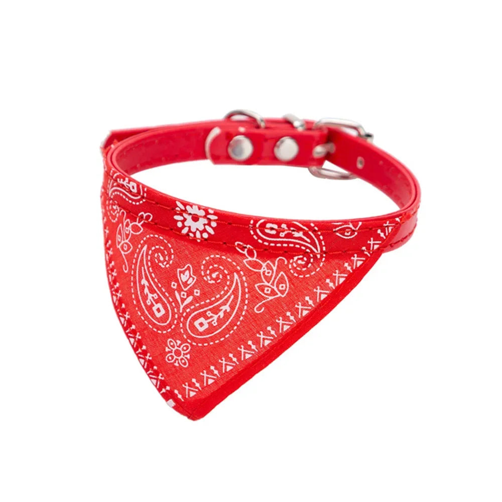 Printed Pet Bandana Collar