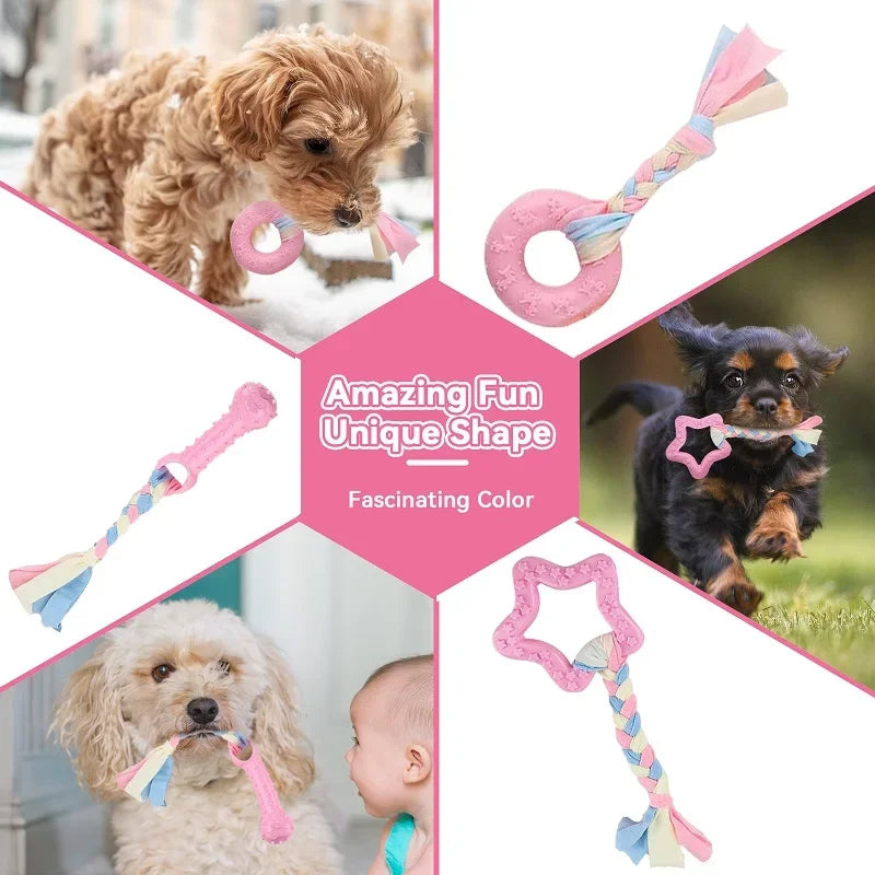 Dog Dental Chew Toy Set