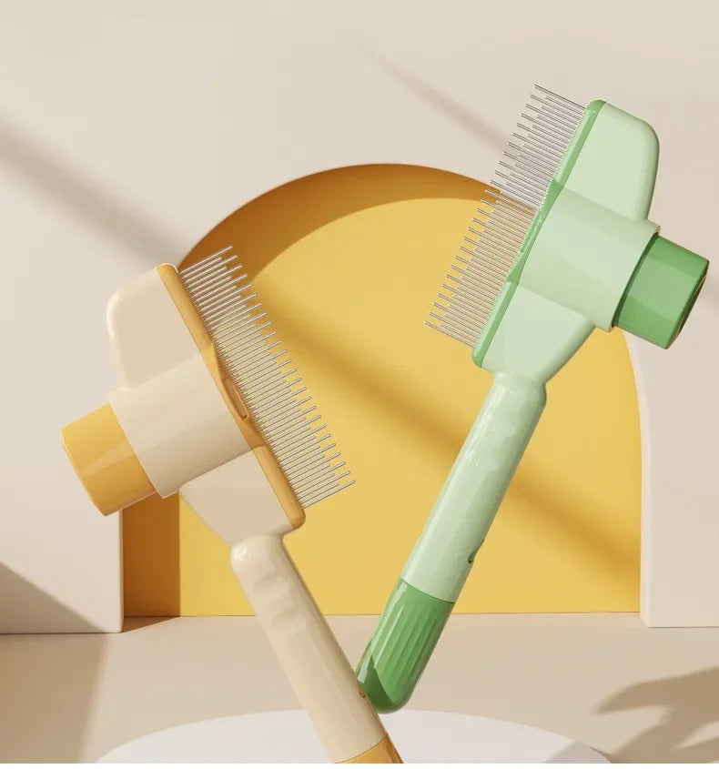 Self-Cleaning Pet Grooming Brush