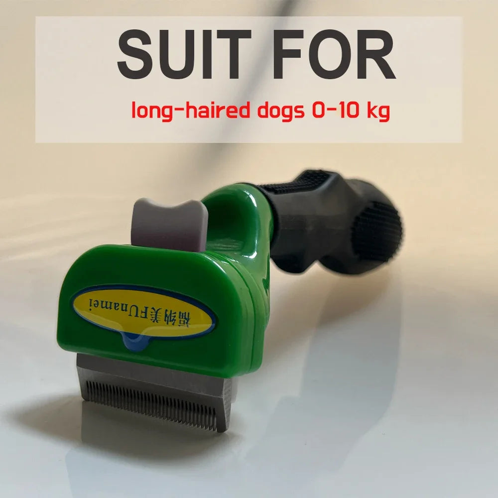 Pet Grooming Brush & Knot Remover Comb