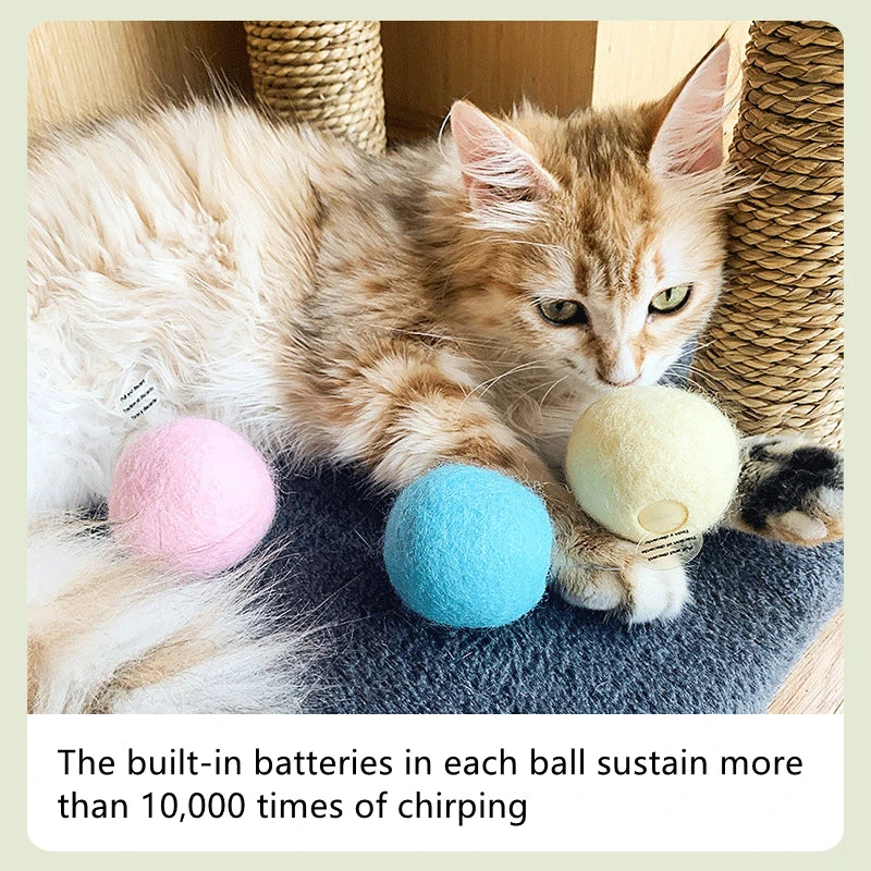 Smart Interactive Catnip Ball Toy